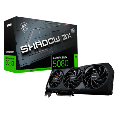 MSI Geforce RTX 5080 16G SHADOW 3X OC 1