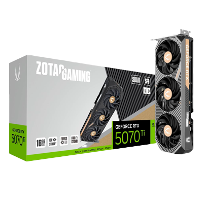 ZOTAC GAMING RTX 5070 TI 16GB GDDR7 SOLID SFF OC 1
